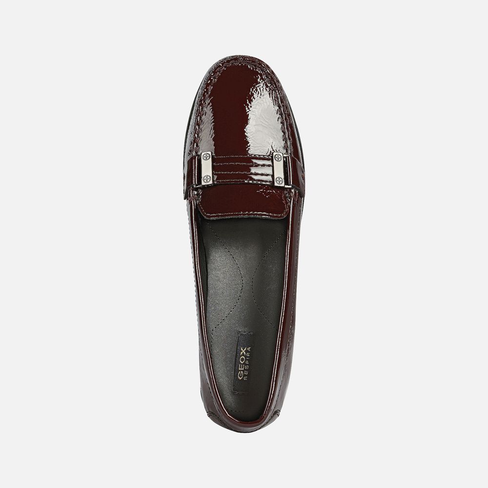Geox Bayan Loafers Bordo - Elidia - HKR-913560